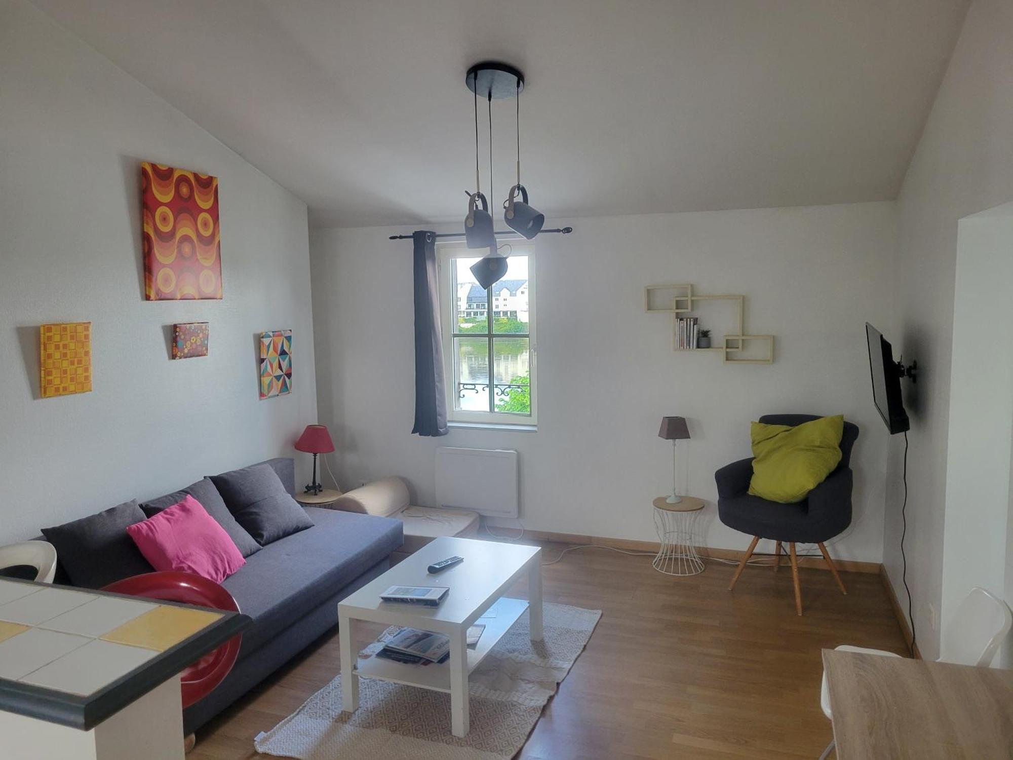 T2 Vue Sur Loire Local Velo Apartment Saumur Exterior photo